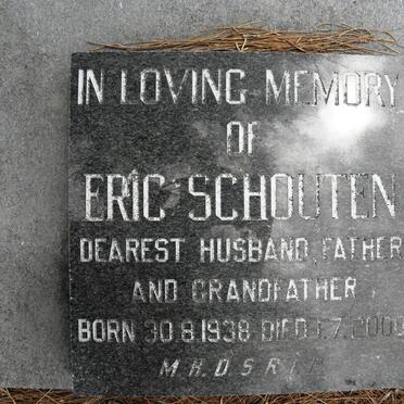 SCHOUTEN Eric 1938-2000
