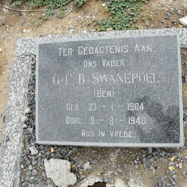 SWANEPOEL G.C.B. 1904-1948