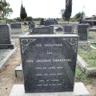 SWANEPOEL Dirk Jacobus 1889-1957