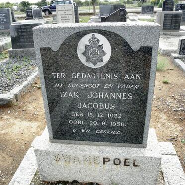 SWANEPOEL Izak Johannes Jacobus 1932-1958