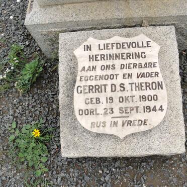 THERON Gerrit Daniel 1900-1944