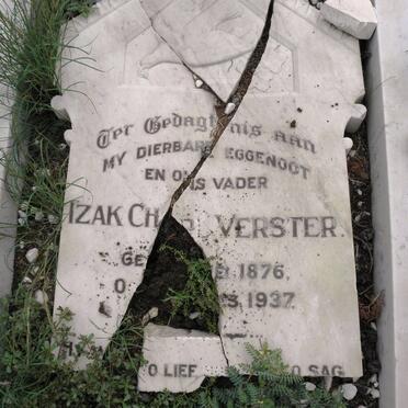 VERSTER Izak Charl 1876-1937