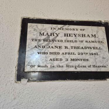 TREADWELL Mary Heysham -1861
