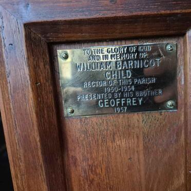 CHILD William Barnicot 1950-1954