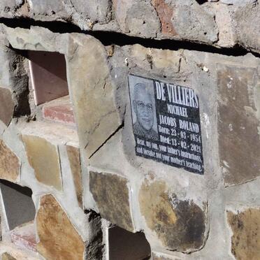 VILLIERS Michael Jacobs Roland 1954-2021