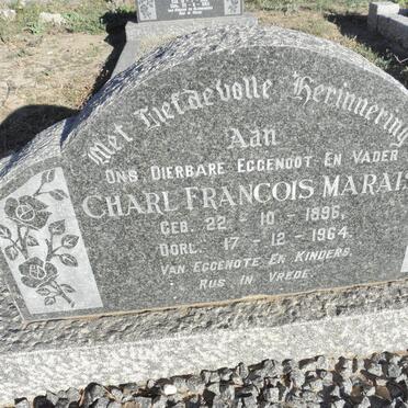 MARAIS Charl Francois 1896-1964