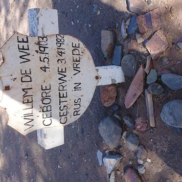 WEE Willem, de 1903-1982