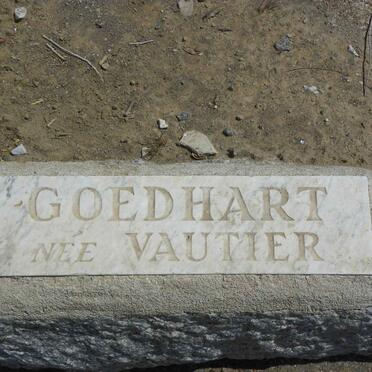 GOEDHART Anne Marie nee VAUTIER -1968 :: GOEDHART Dirk -1968