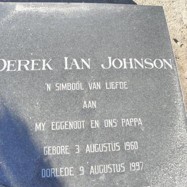 JOHNSON Derek Ian 1960-1997