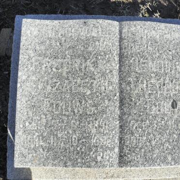 GOUWS Hendrikus Theodorus 1887-1970 &amp; Fredrika Elizabeth 1891-1995