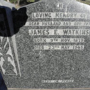 WATKINS James E. 1878-1945