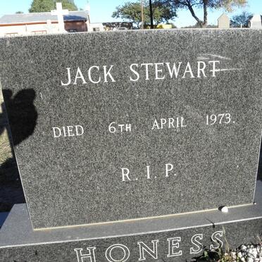 HONESS Jack Stewart -1973