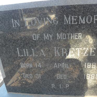 KRETZEN Lilla 1892-1980