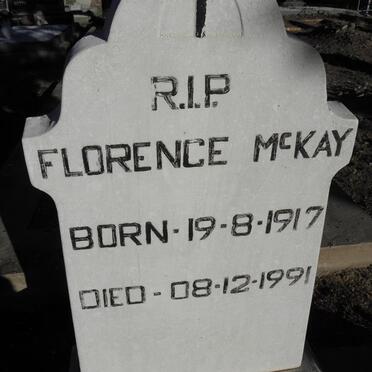 MCKAY Florence 1917-1991