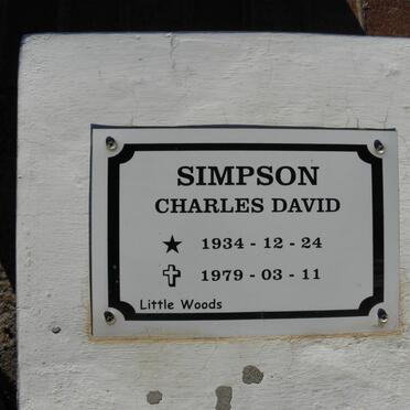 SIMPSON Charles David 1934-1979