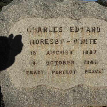 WHITE Charles Edward, Moresby 1887-1941