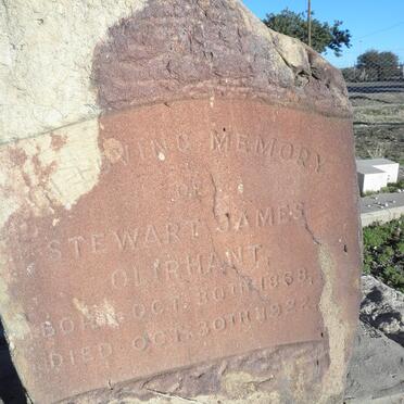 OLIPHANT Stewart James 1868-1922