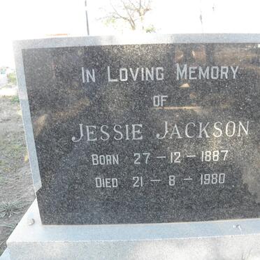 JACKSON Jessie 1887-1980