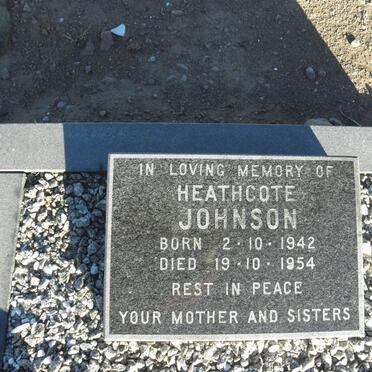 JOHNSON Heathcote 1942-1954