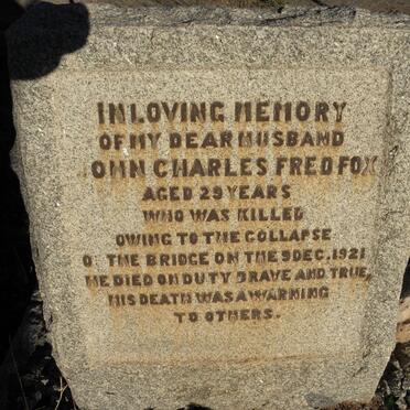 FOX John Charles Fred -1921