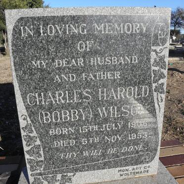 WILSON Charles Harold 1906-1953