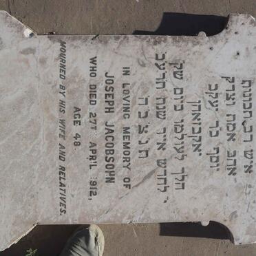 JACOBSOHN Joseph -1912