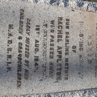 APPLETON Rachel -1942