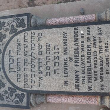 FRIEDLANDER Jenny -1902