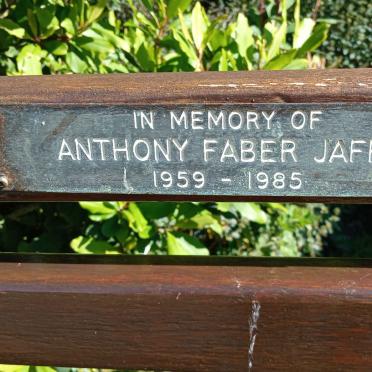 JAFFE Anthony Faber 1959-1985