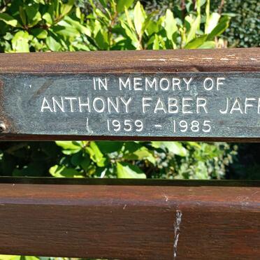 JAFFE Anthony Faber 1959-1985