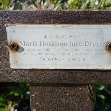 HOSKISON Marie nee DREYER 1942-2006