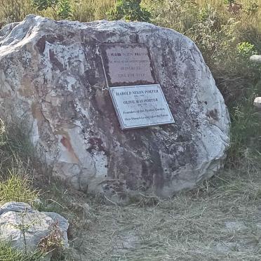 PORTER Harold Nixon 1883-1958 &amp; Olive May 1886-1984