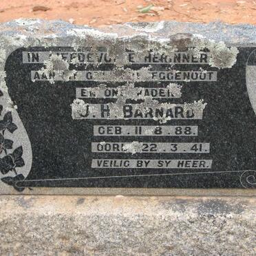 BARNARD U.H. 1888-1941