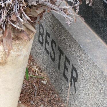 BESTER Christiaan 1897-1964 &amp; Hannah DE KOCK -1961 