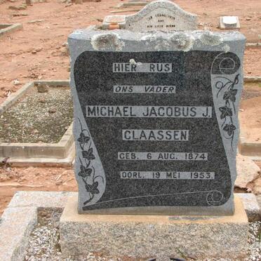 CLAASSEN Michael Jacobus J. 1874-1953