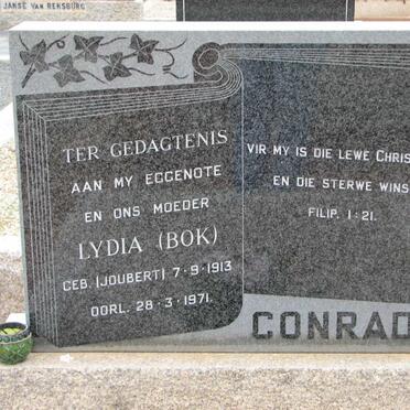 CONRADIE Lydia nee JOUBERT 1913-1971
