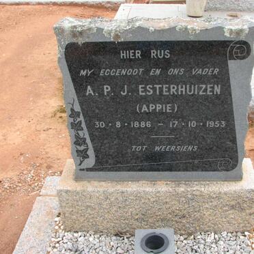 ESTERHUIZEN A.P.J. 1886-1953