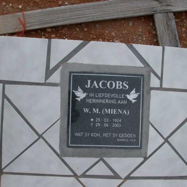 JACOBS W.M. 1924-2003