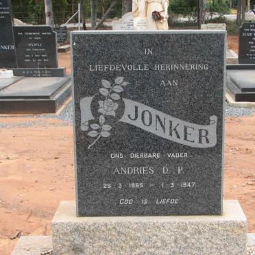 JONKER Andries D.P. 1865-1947
