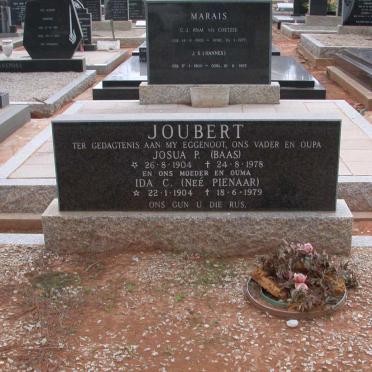JOUBERT Josua P. 1904-1978 &amp; Ida C. PIENAAR 1904-1979