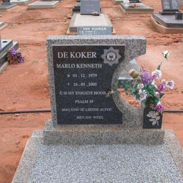 KOKER Marlo Kenneth, de 1979-2005
