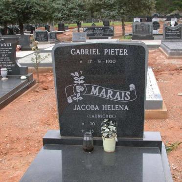 MARAIS Gabriël Pieter 1920- &amp; Jacoba Helena LAUBSCHER 1923-??