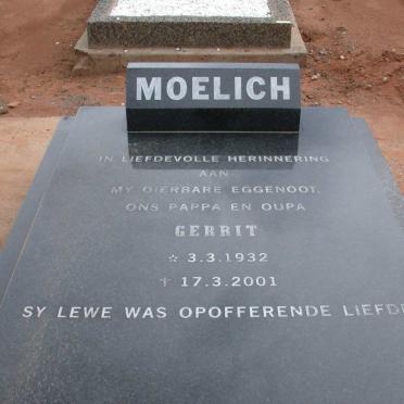 MOELICH Gerrit 1932-2001