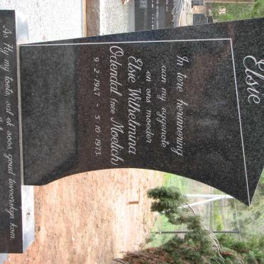 ODENDAL Elsie Wilhelmina nee MOELICH 1947-1973