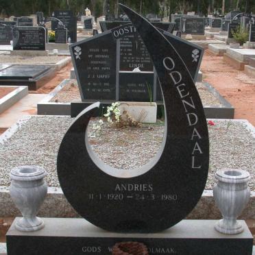 ODENDAAL Andries 1920-1980