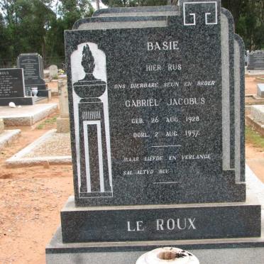 ROUX Gabriel Jacobus, le 1928-1957