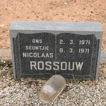 ROSSOUW Nicolaas 1971-1971