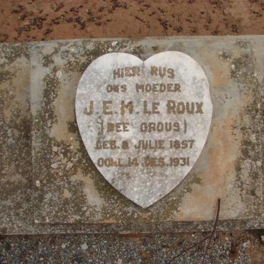 ROUX J.E.M., le nee CROUS 1857-1931