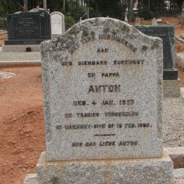 RITTER Anton 1923-1960 