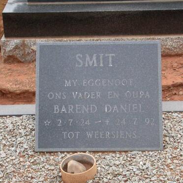 SMIT Barend Daniel 1924-1992
